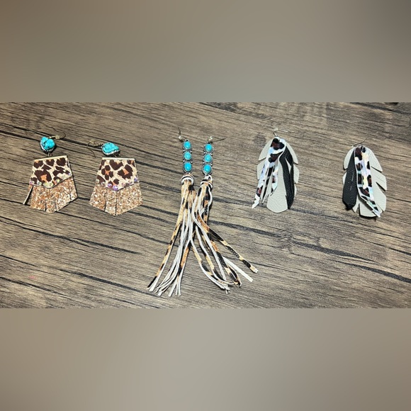 Western Style Earrings - Picture 1 of 8